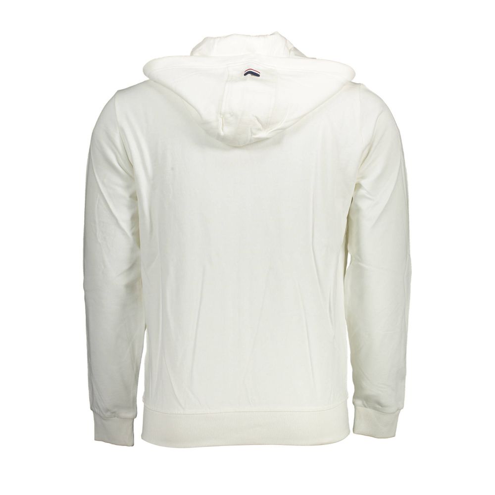 U.S. POLO ASSN. White Men's Zip Hoodie