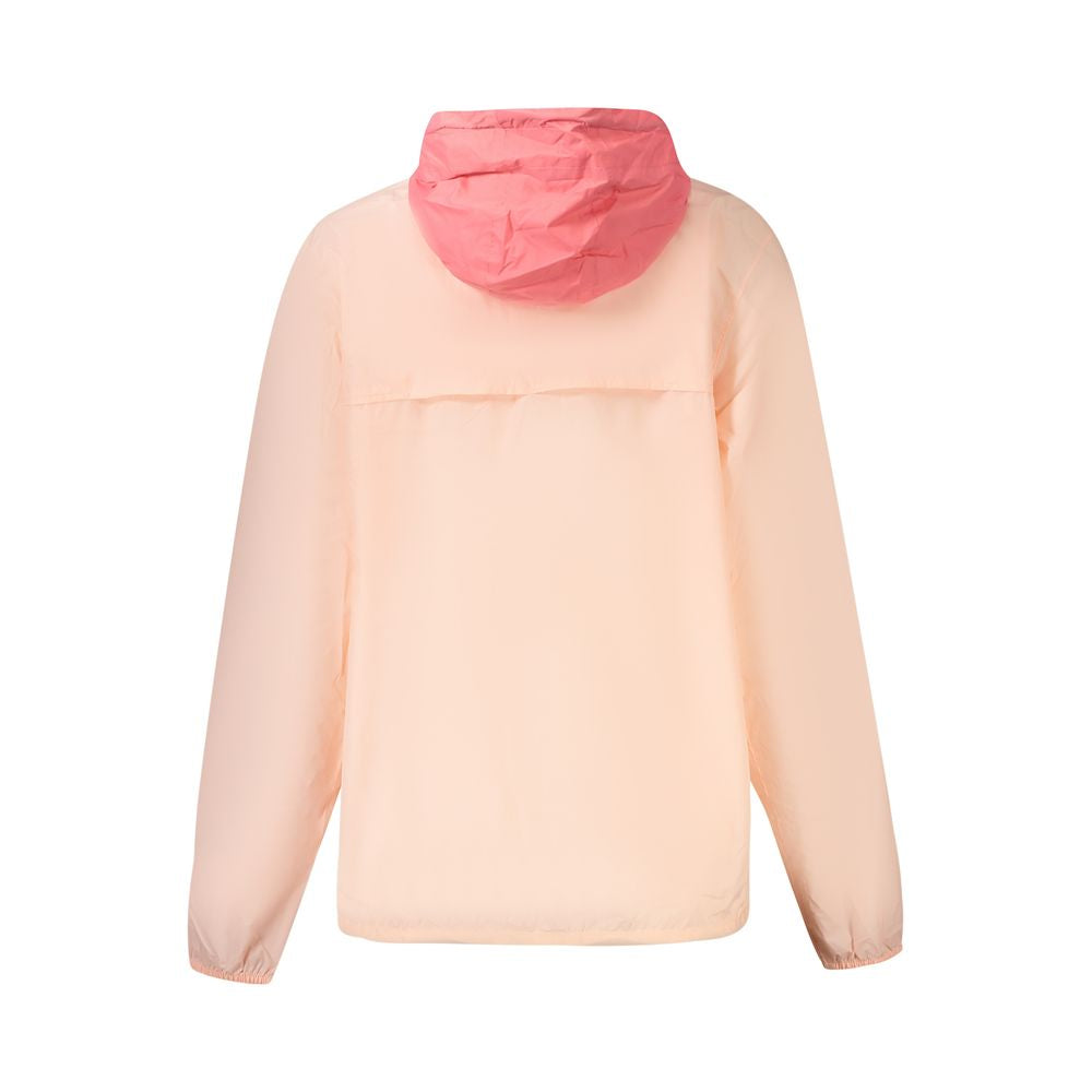 K-WAY Pink Polyamide Women Jacket LUNESCAPE