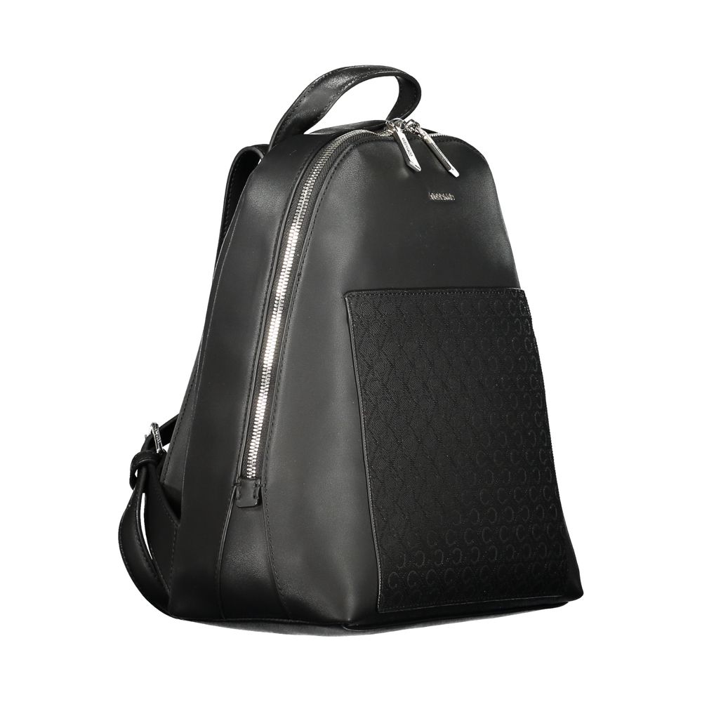 Calvin Klein Black Polyester Women Backpack LUNESCAPE