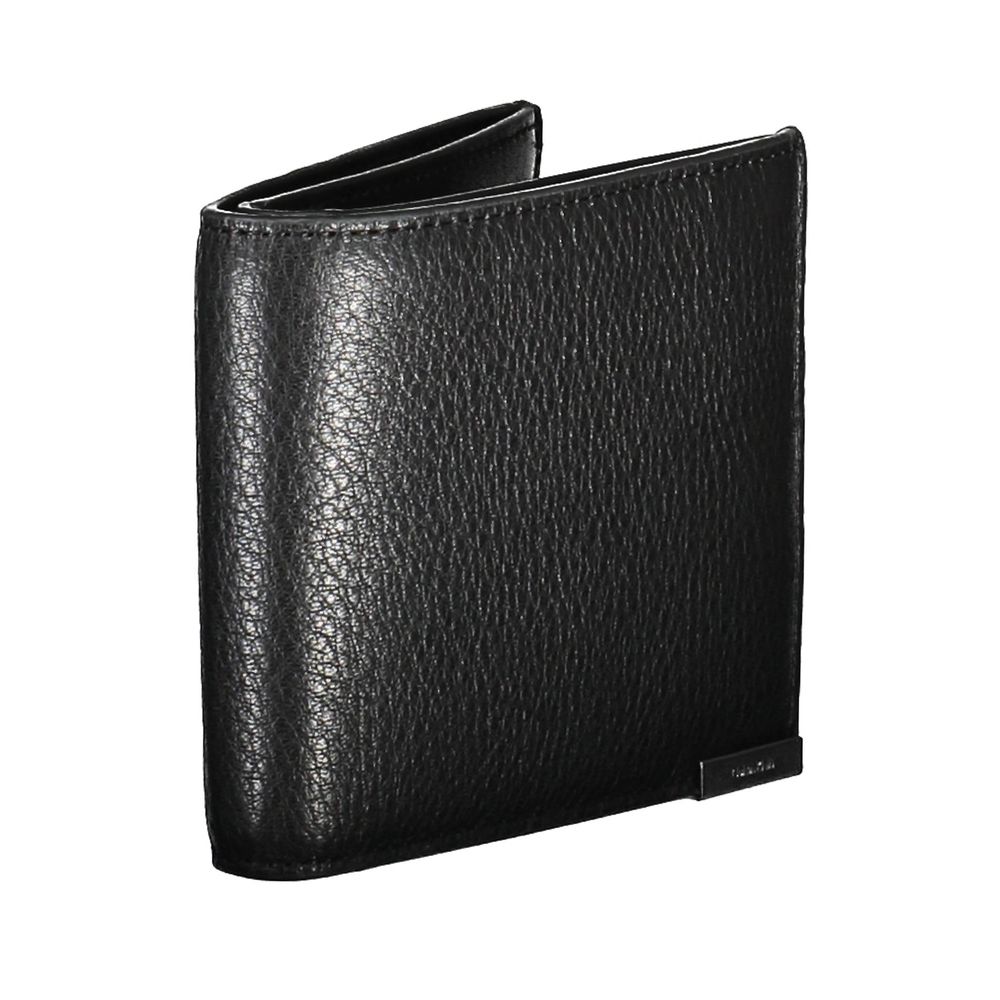 Calvin Klein Black Leather Men Wallet LUNESCAPE