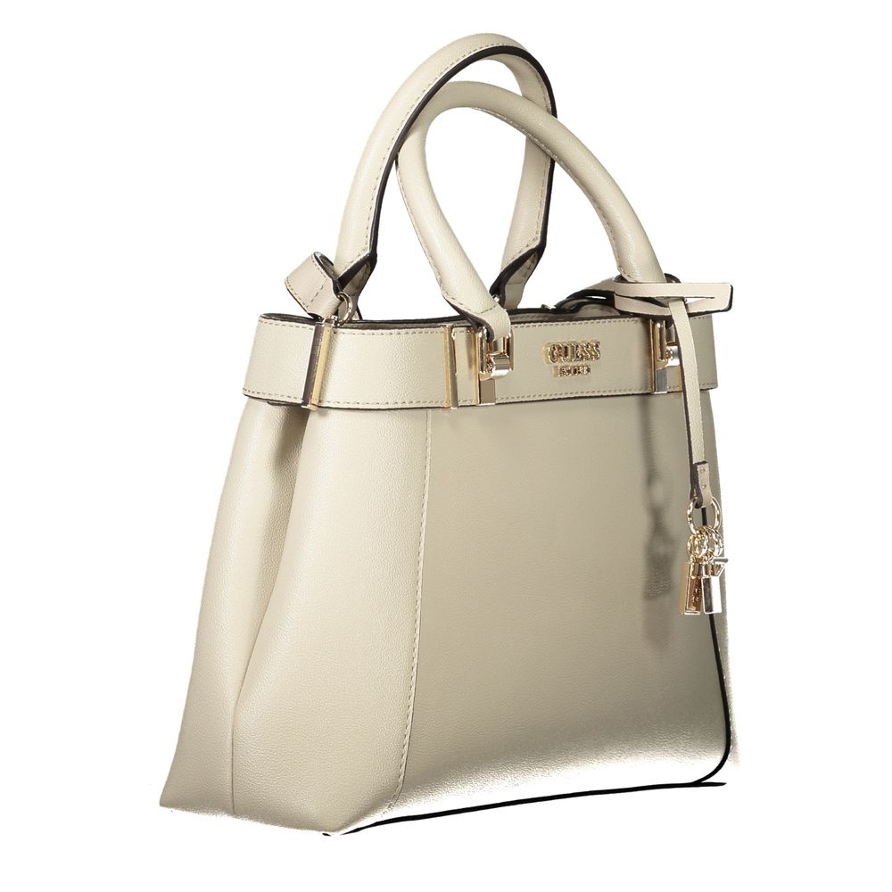 Guess Jeans Beige Handbag LUNESCAPE