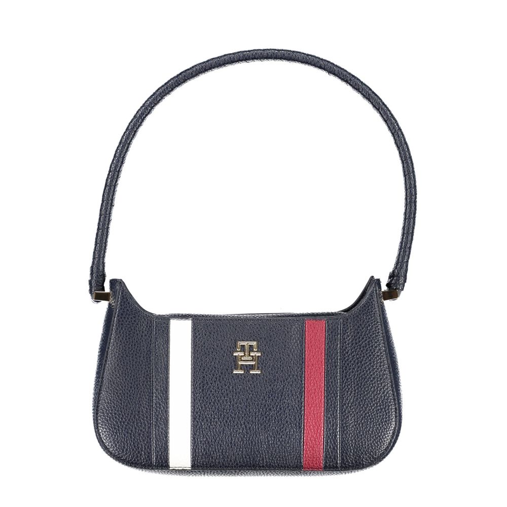 Tommy Hilfiger Blue Polyurethane Women Handbag LUNESCAPE