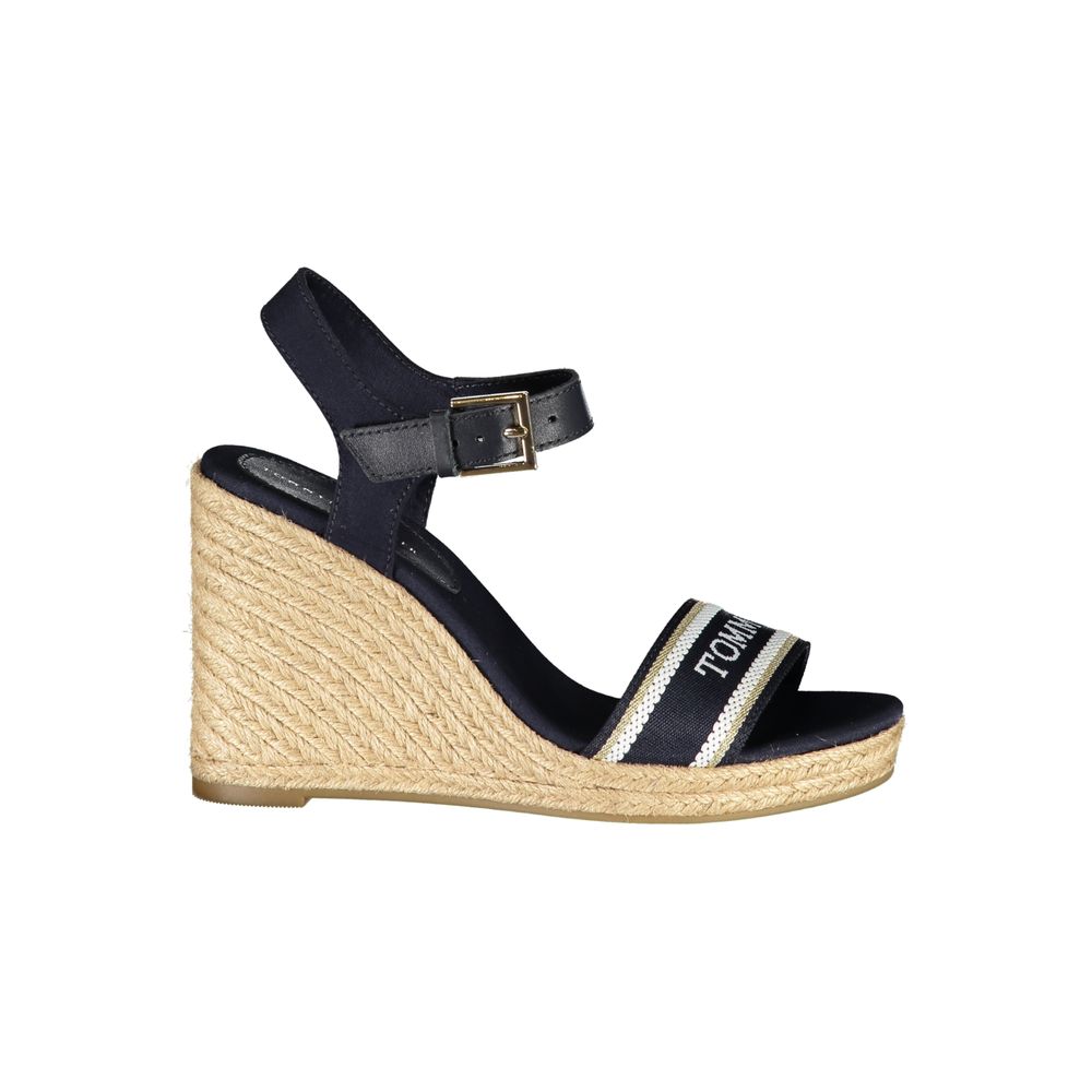 Tommy Hilfiger Blue Polyester Sandal LUNESCAPE