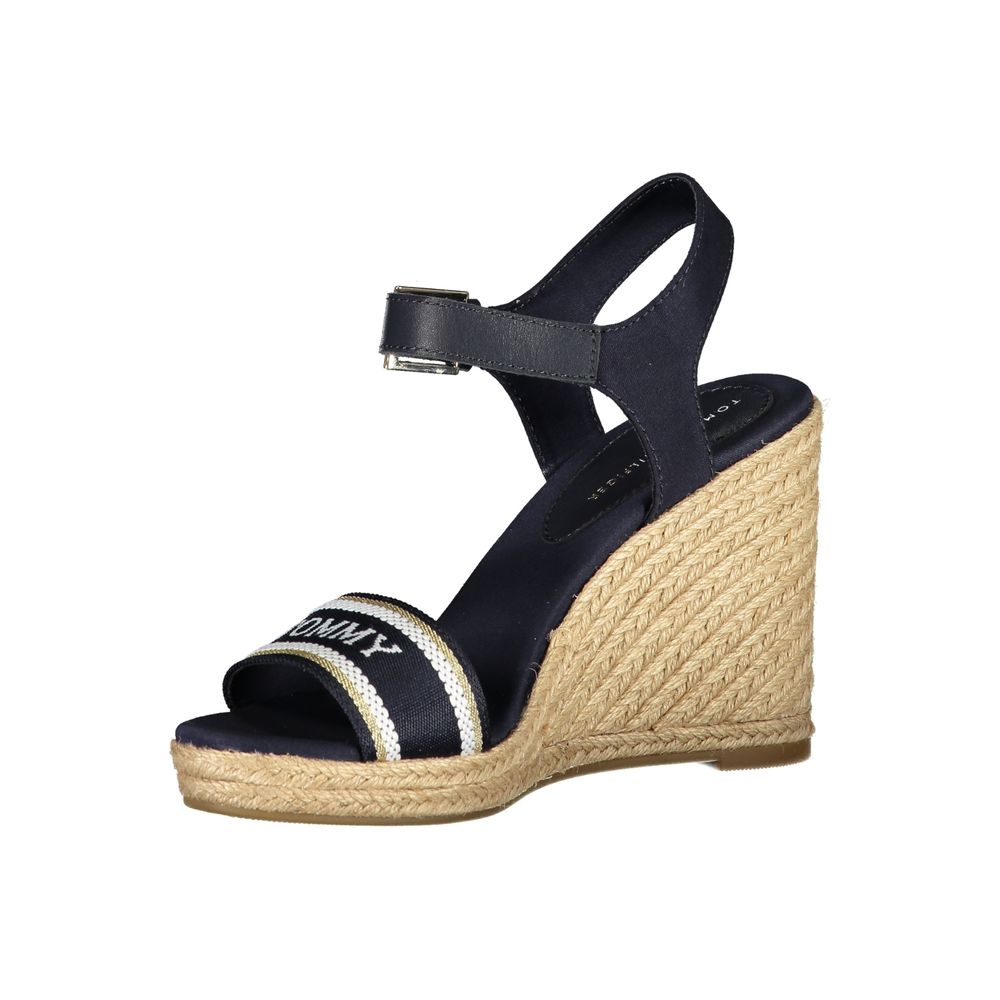 Tommy Hilfiger Blue Polyester Sandal LUNESCAPE