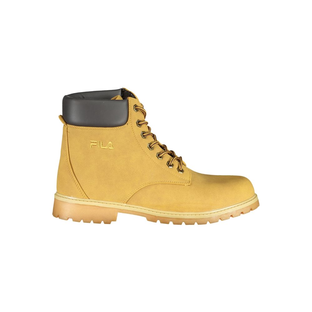 Fila Vibrant Yellow Contrast Lace-up Boots LUNESCAPE