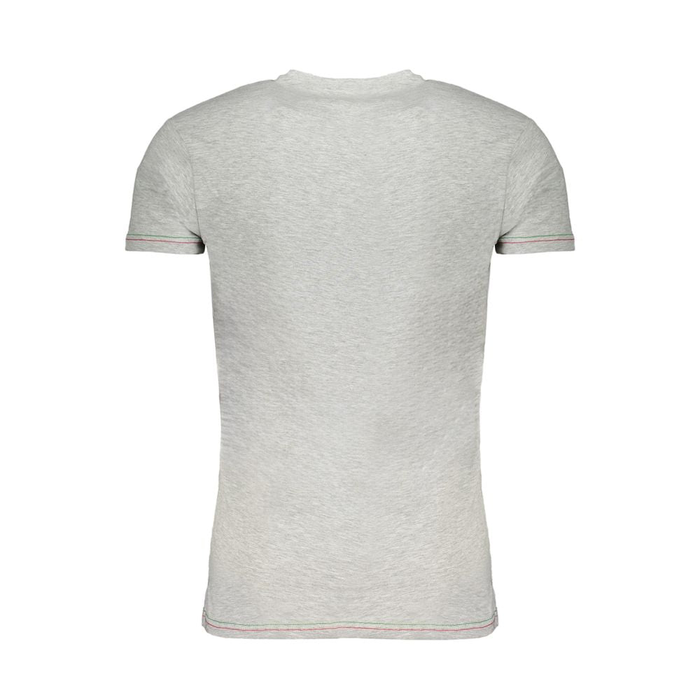 Aeronautica Militare Brown Cotton Men T-Shirt LUNESCAPE