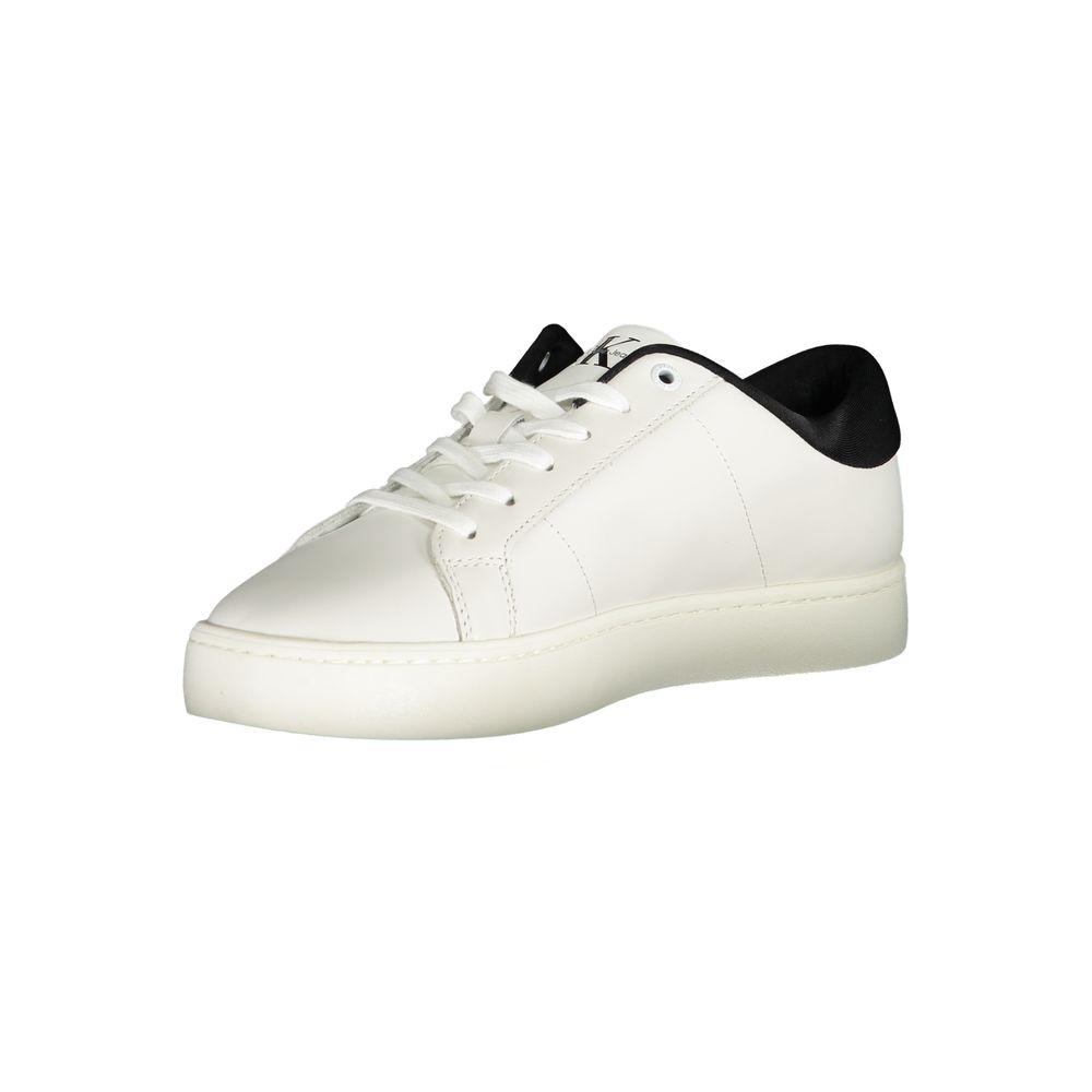 Calvin Klein White Polyester Sneaker LUNESCAPE