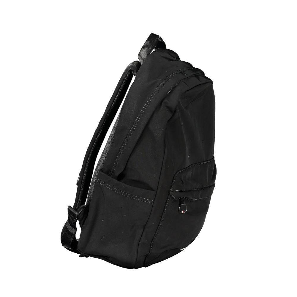 Tommy Hilfiger Black Polyester Backpack LUNESCAPE