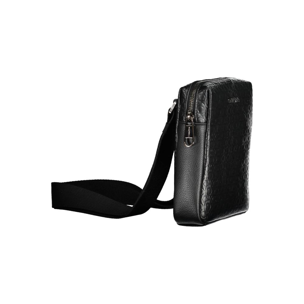 Calvin Klein Black Polyester Shoulder Bag LUNESCAPE
