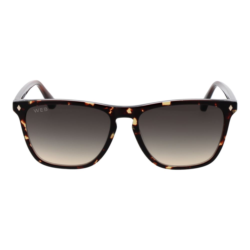 Web Brown Men Sunglasses LUNESCAPE