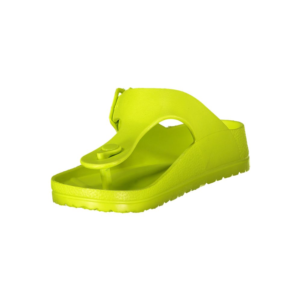 Norway 1963 Yellow Plastic Women Sandal LUNESCAPE