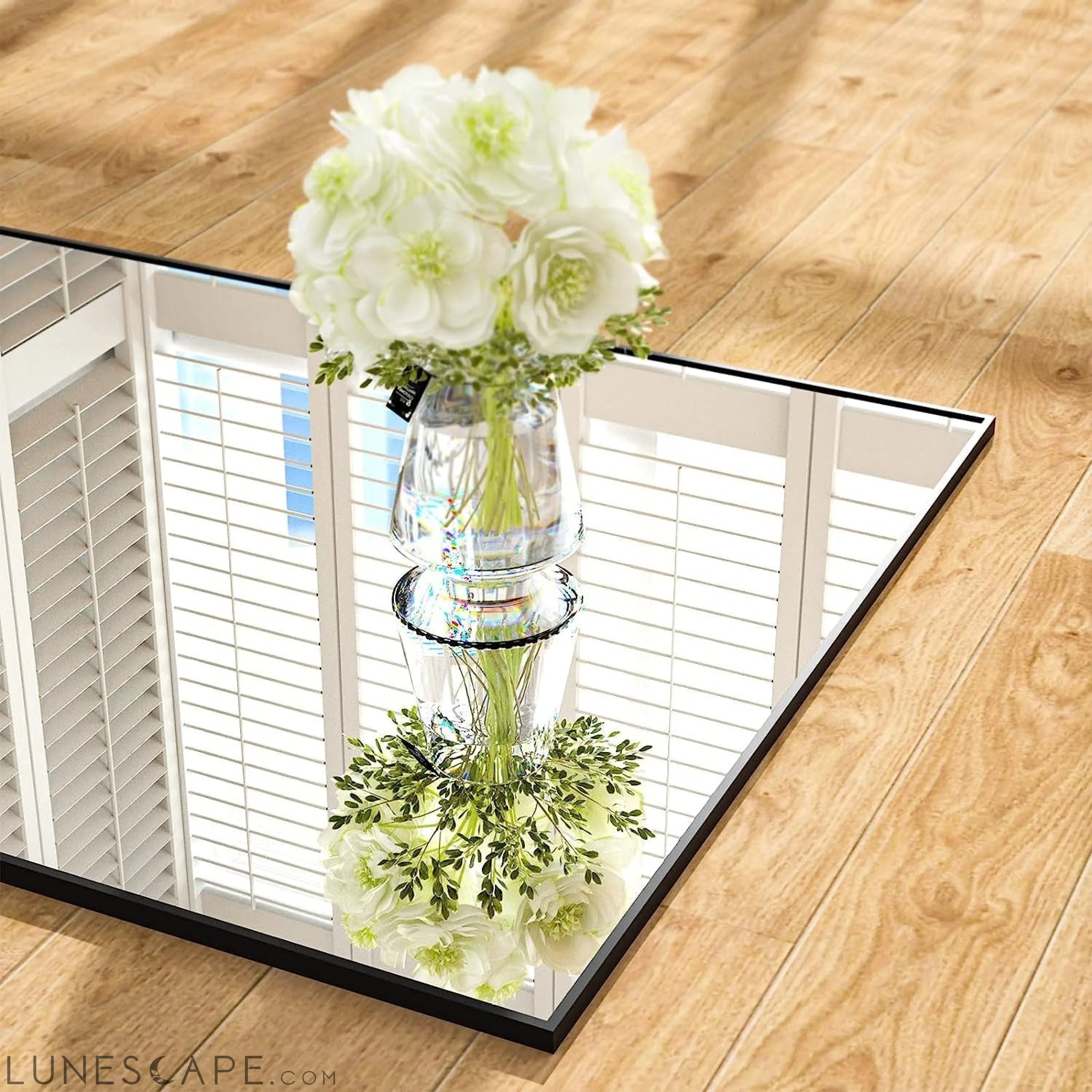 76″X34″ Black Full Length Mirror Standing Hanging or Leaning against LUNESCAPE