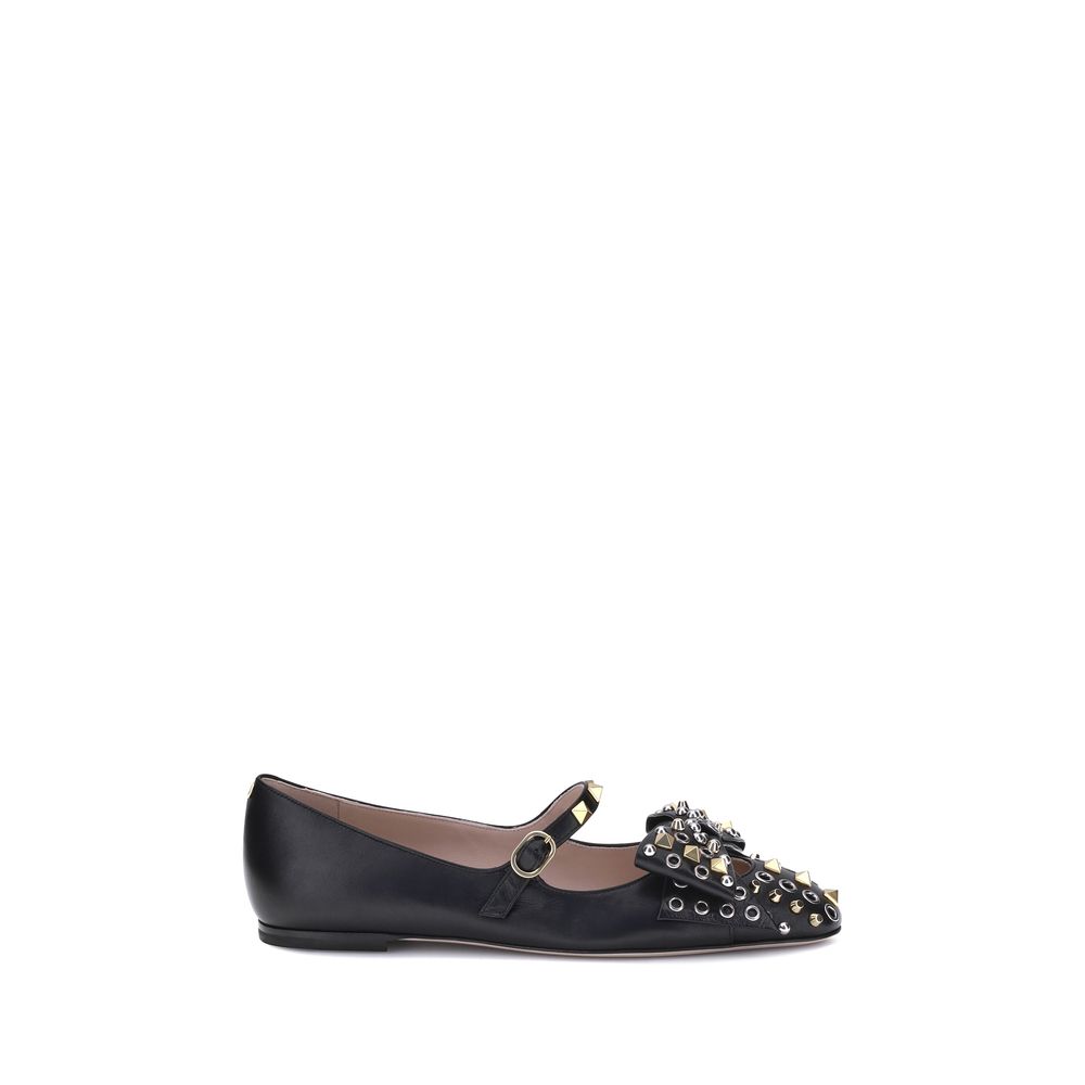 Valentino Garavani Mary-Jane Bowow Ballerinas LUNESCAPE