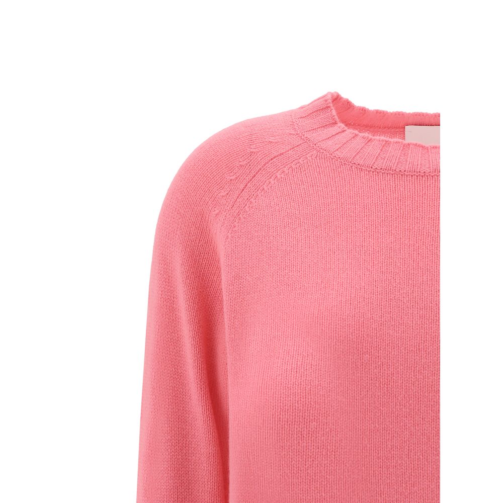 Allude Salmon Cashmere Sweater