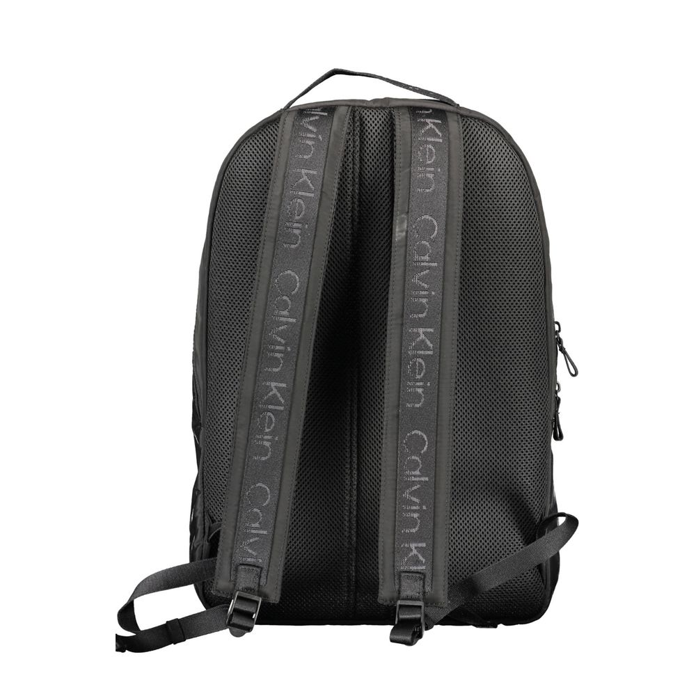 Calvin Klein Black Polyester Backpack LUNESCAPE