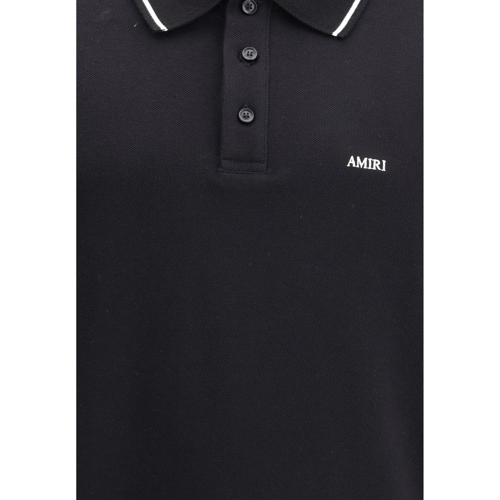 Amiri Logoed Polo Shirt LUNESCAPE