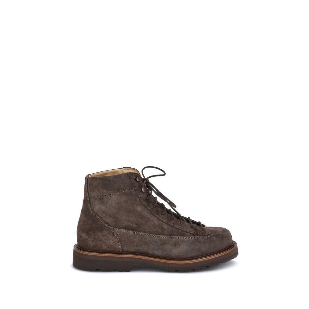 Brunello Cucinelli Suede Ankle Boots LUNESCAPE