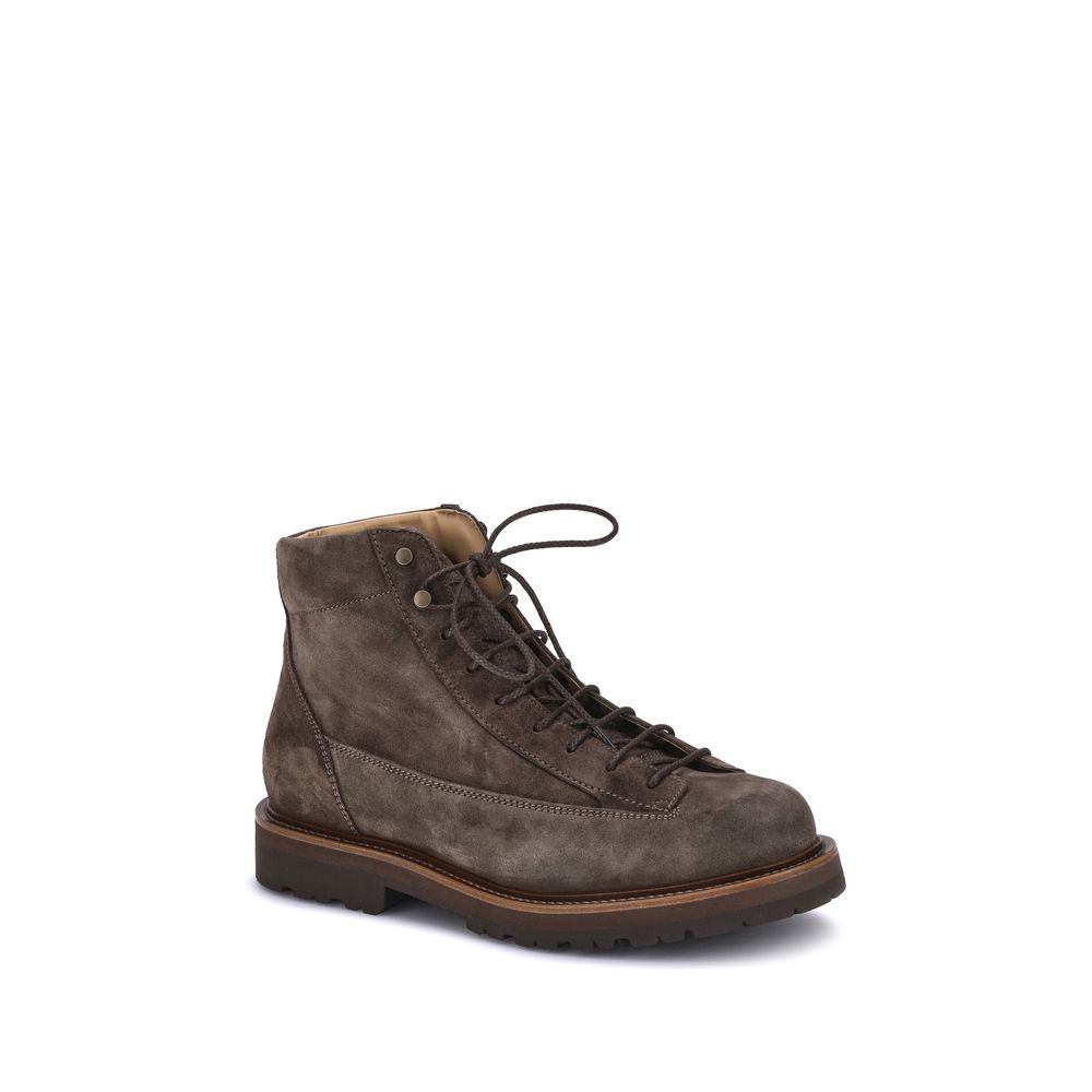 Brunello Cucinelli Suede Ankle Boots LUNESCAPE