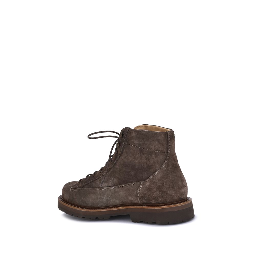 Brunello Cucinelli Suede Ankle Boots LUNESCAPE