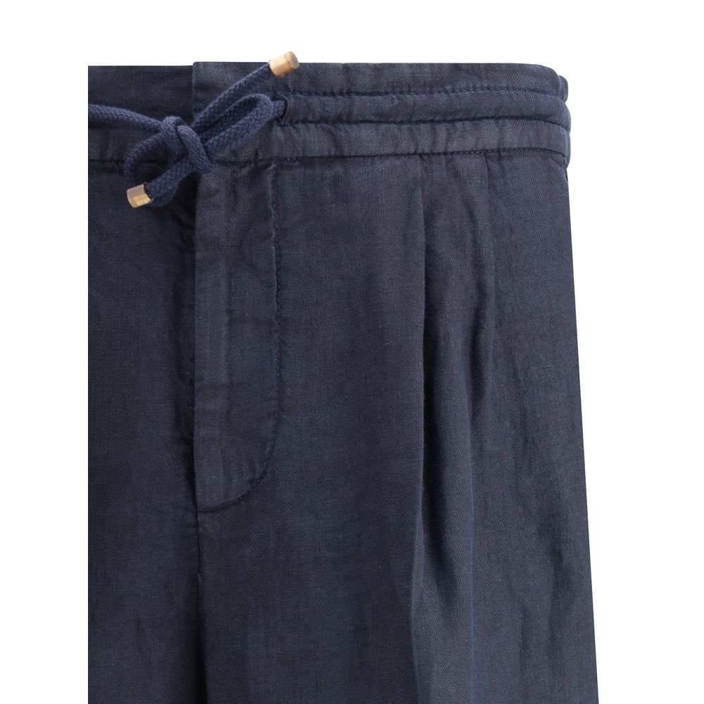 Brunello Cucinelli Linen Pants LUNESCAPE