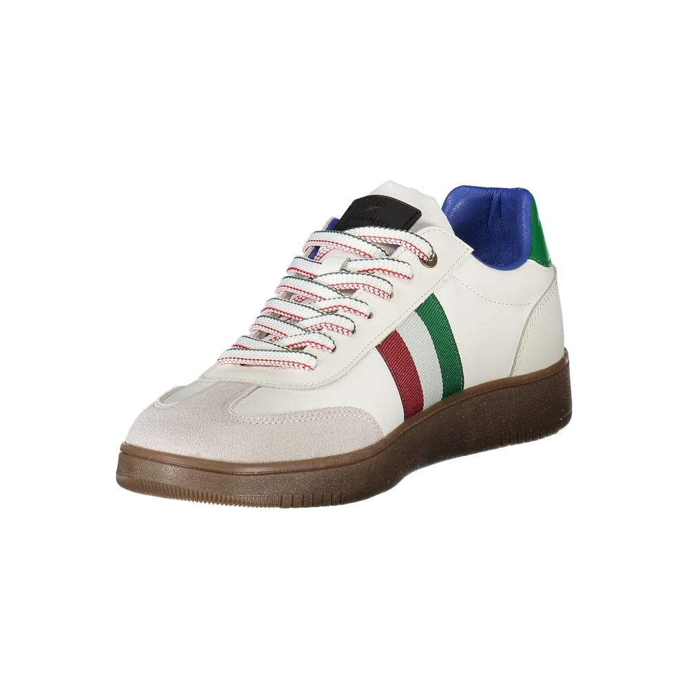 Esercito 1659 White Leather Men Sneaker LUNESCAPE