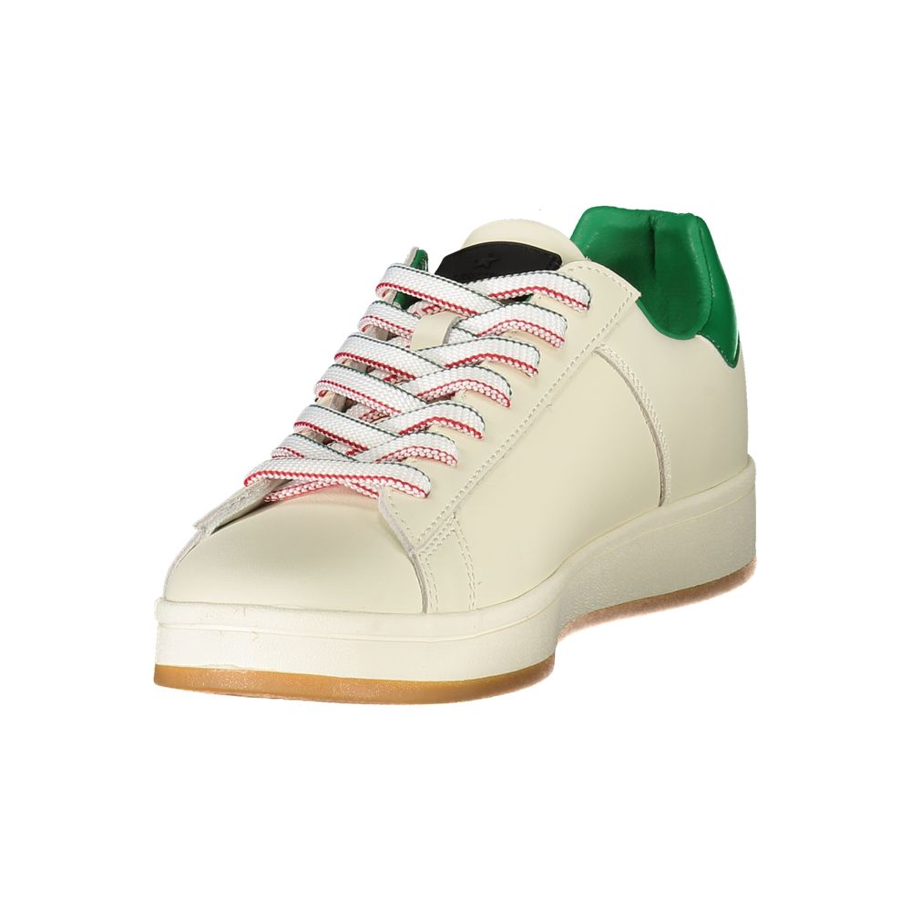 Esercito 1659 White Leather Men Sneaker LUNESCAPE
