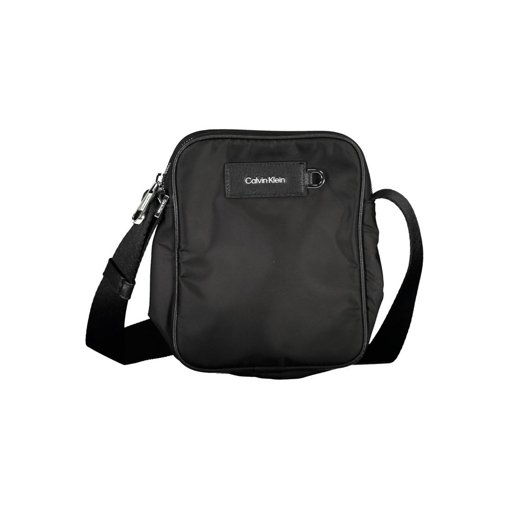 Calvin Klein Black Polyester Shoulder Bag LUNESCAPE