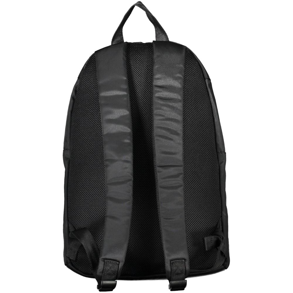 Tommy Hilfiger Black Polyester Backpack LUNESCAPE