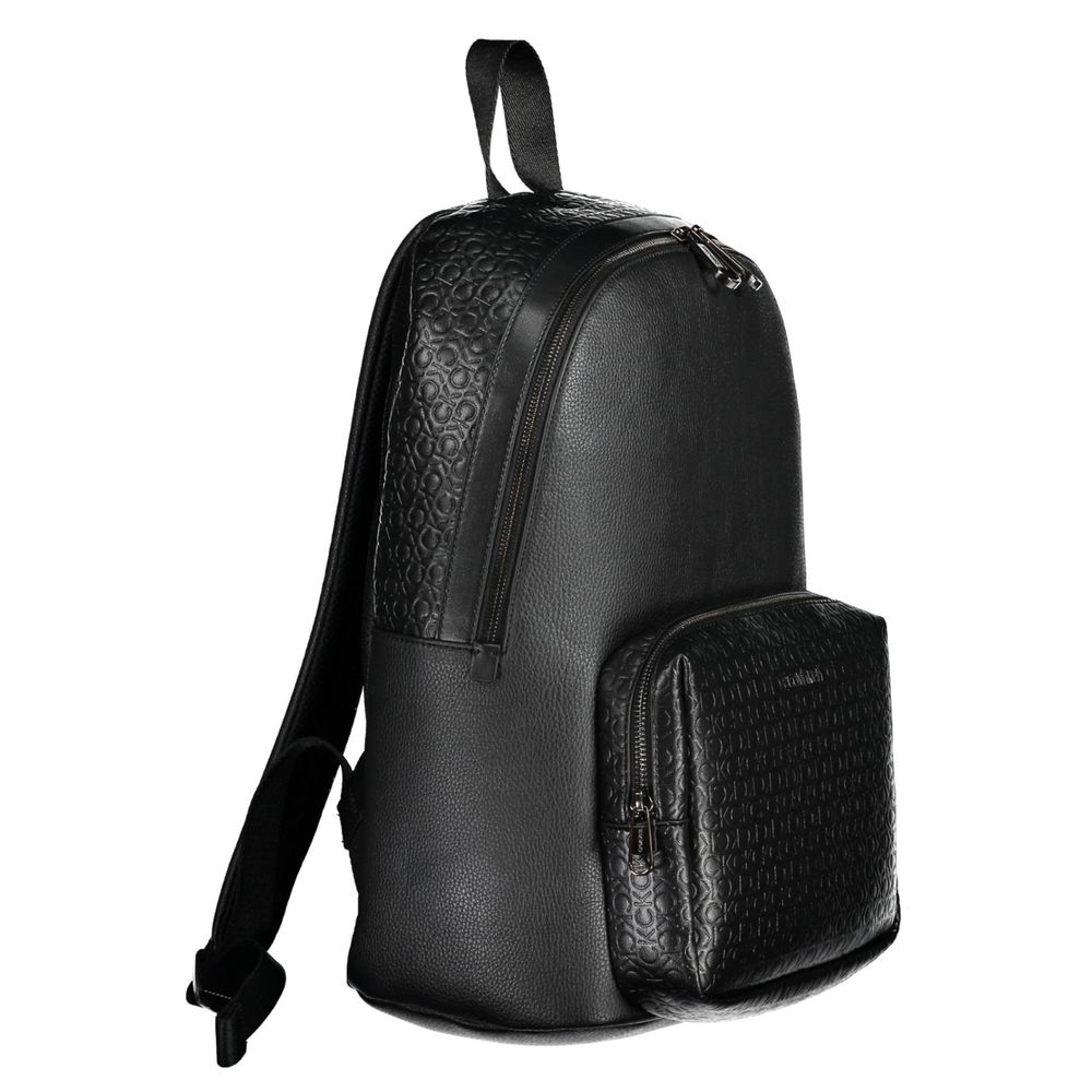 Calvin Klein Black Polyester Backpack LUNESCAPE