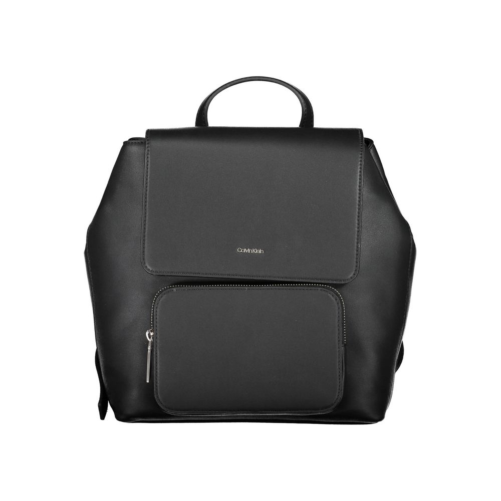 Calvin Klein Black Polyester Backpack LUNESCAPE