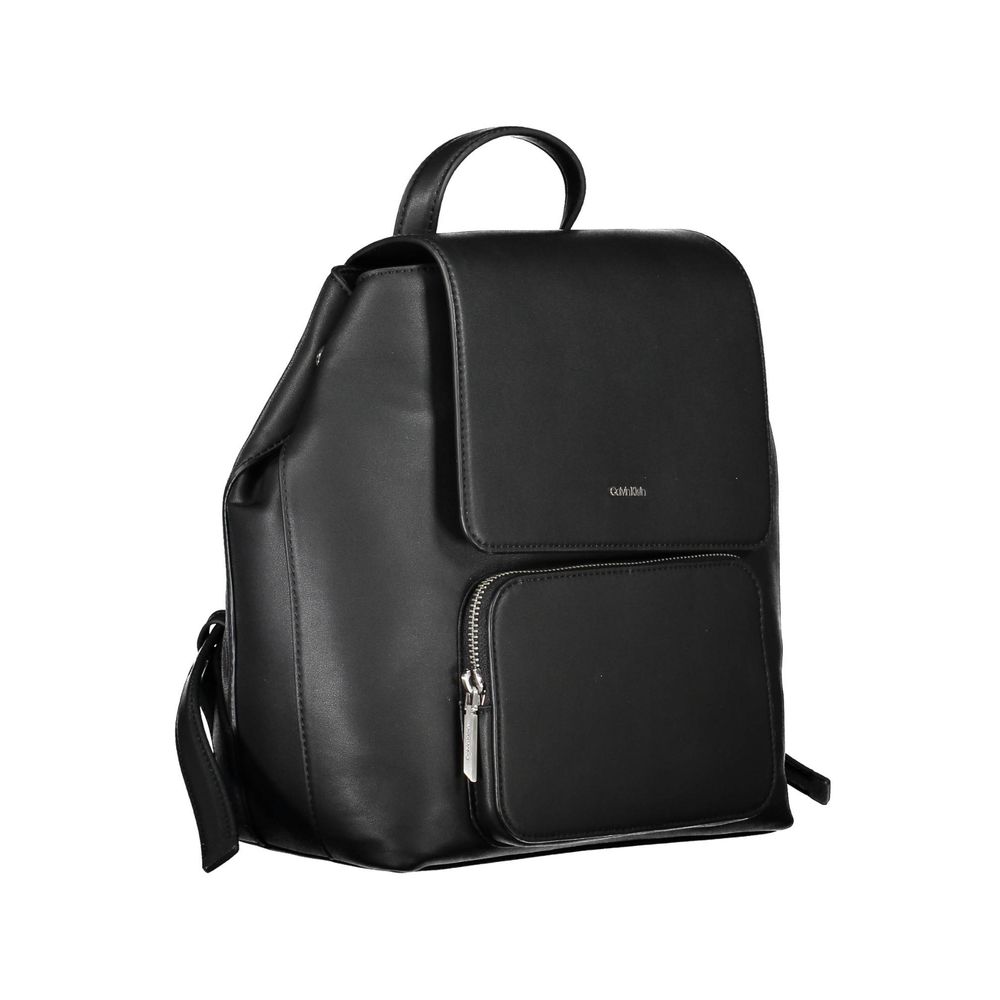 Calvin Klein Black Polyester Backpack LUNESCAPE