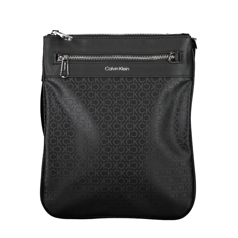 Calvin Klein Black Polyester Shoulder Bag LUNESCAPE