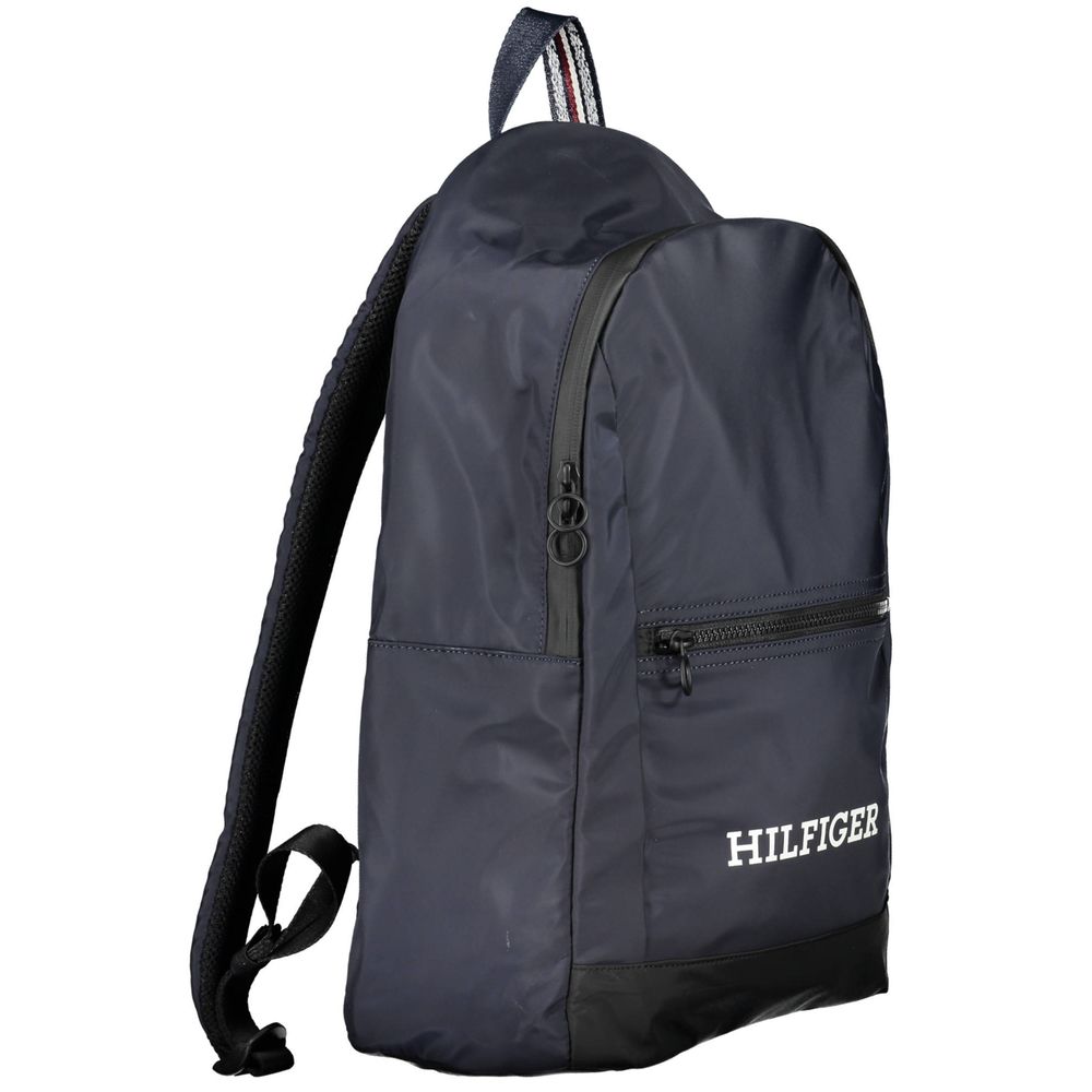 Tommy Hilfiger Blue Polyester Backpack LUNESCAPE