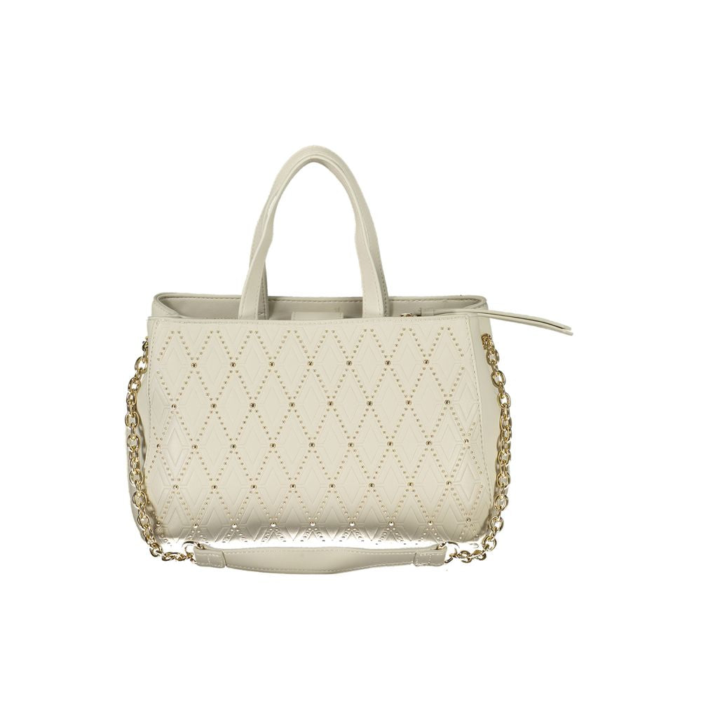 Mario Valentino White Polyurethane Women's Bag