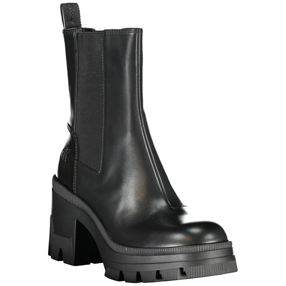 Calvin Klein Black Polyester Boot LUNESCAPE