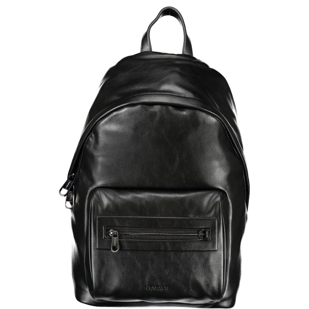 Calvin Klein Black Polyester Backpack LUNESCAPE