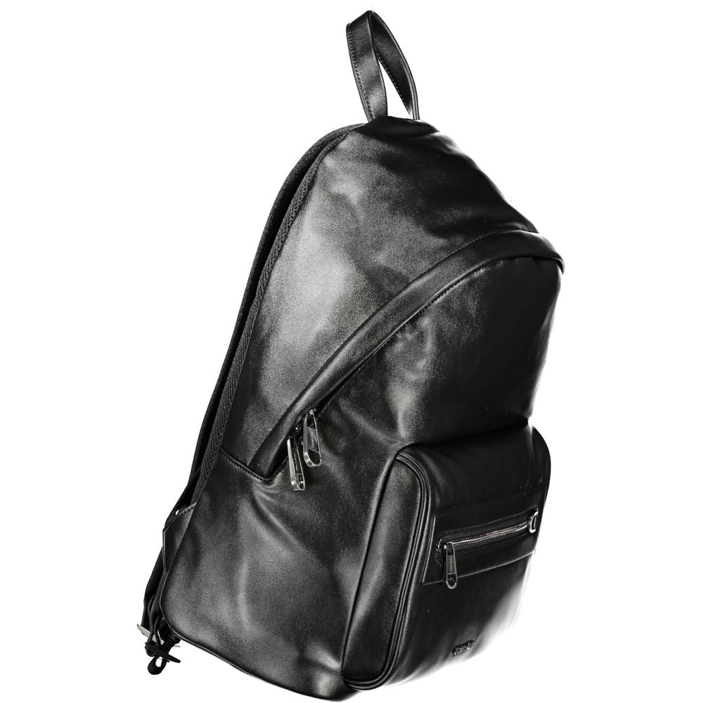 Calvin Klein Black Polyester Backpack LUNESCAPE