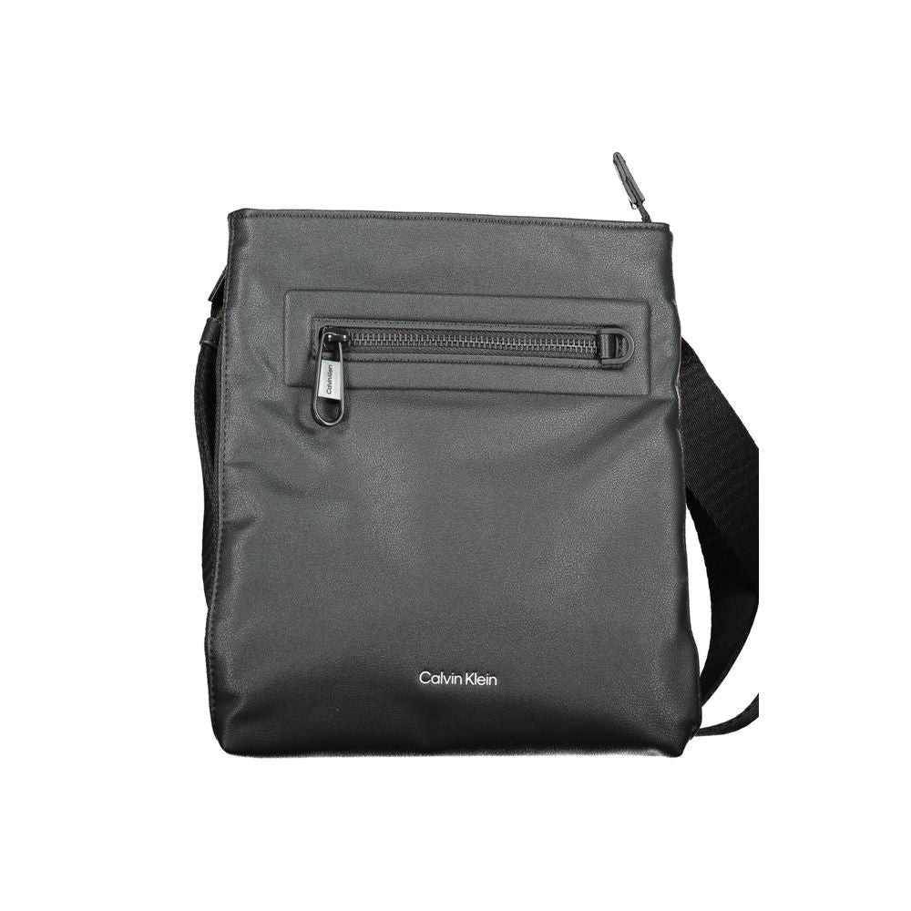 Calvin Klein Black Polyester Shoulder Bag LUNESCAPE