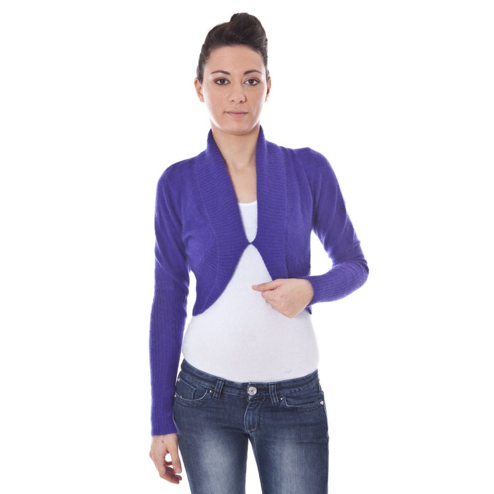 Datch Purple Wool Sweater LUNESCAPE