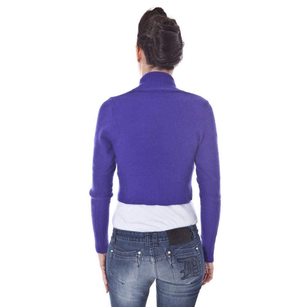 Datch Purple Wool Sweater LUNESCAPE