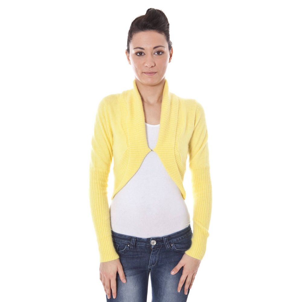 Datch Yellow Wool Sweater LUNESCAPE