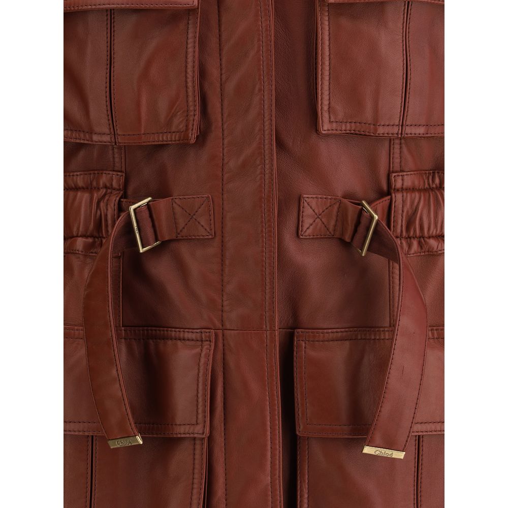 Chloé Leather Vest LUNESCAPE