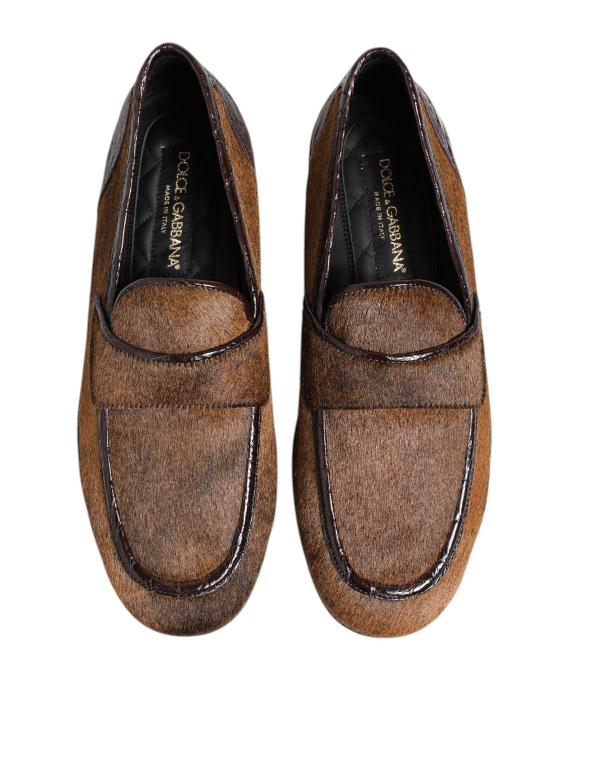 Dolce & Gabbana Brown Loafer