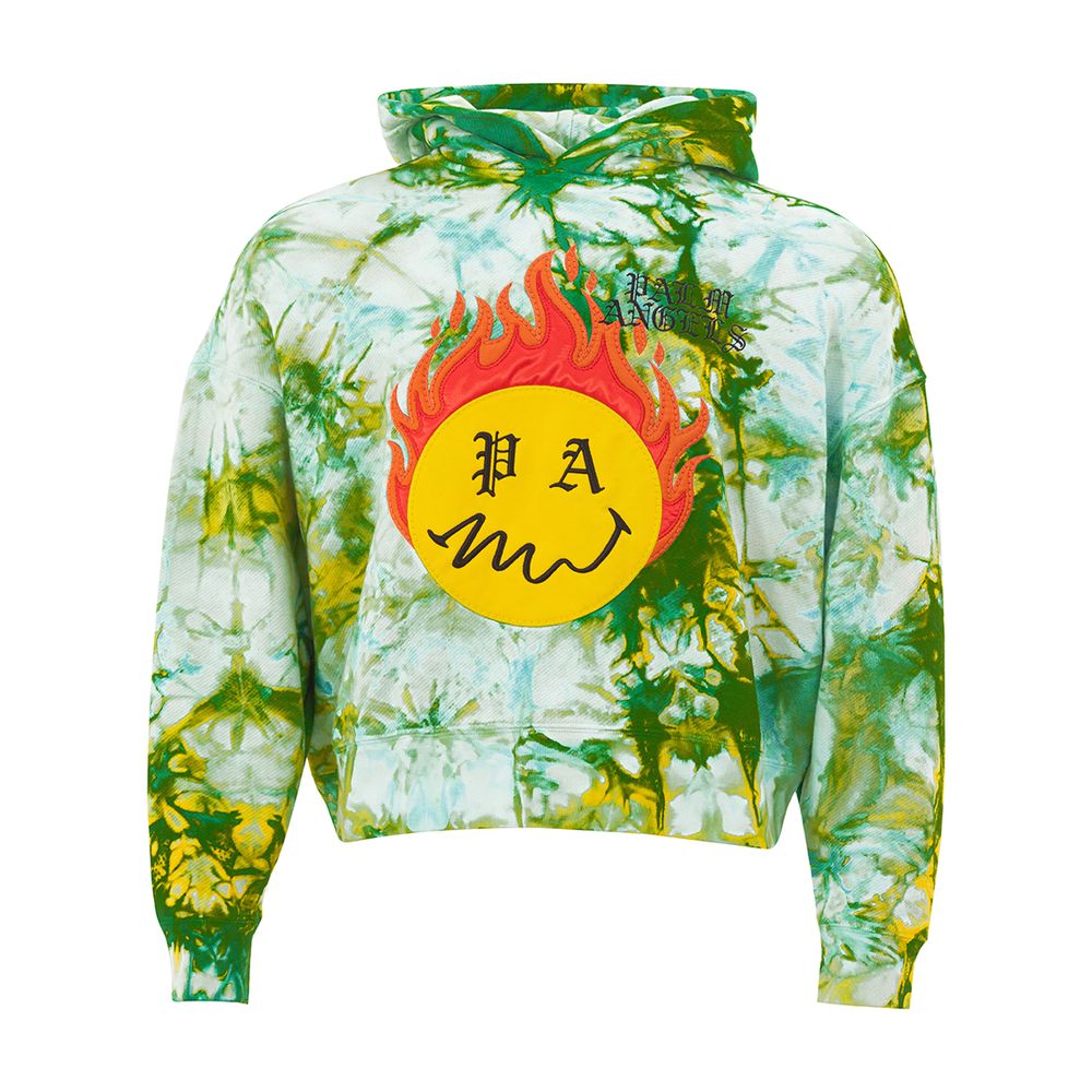 Palm Angels Multicolor Cotton Sweatshirt LUNESCAPE