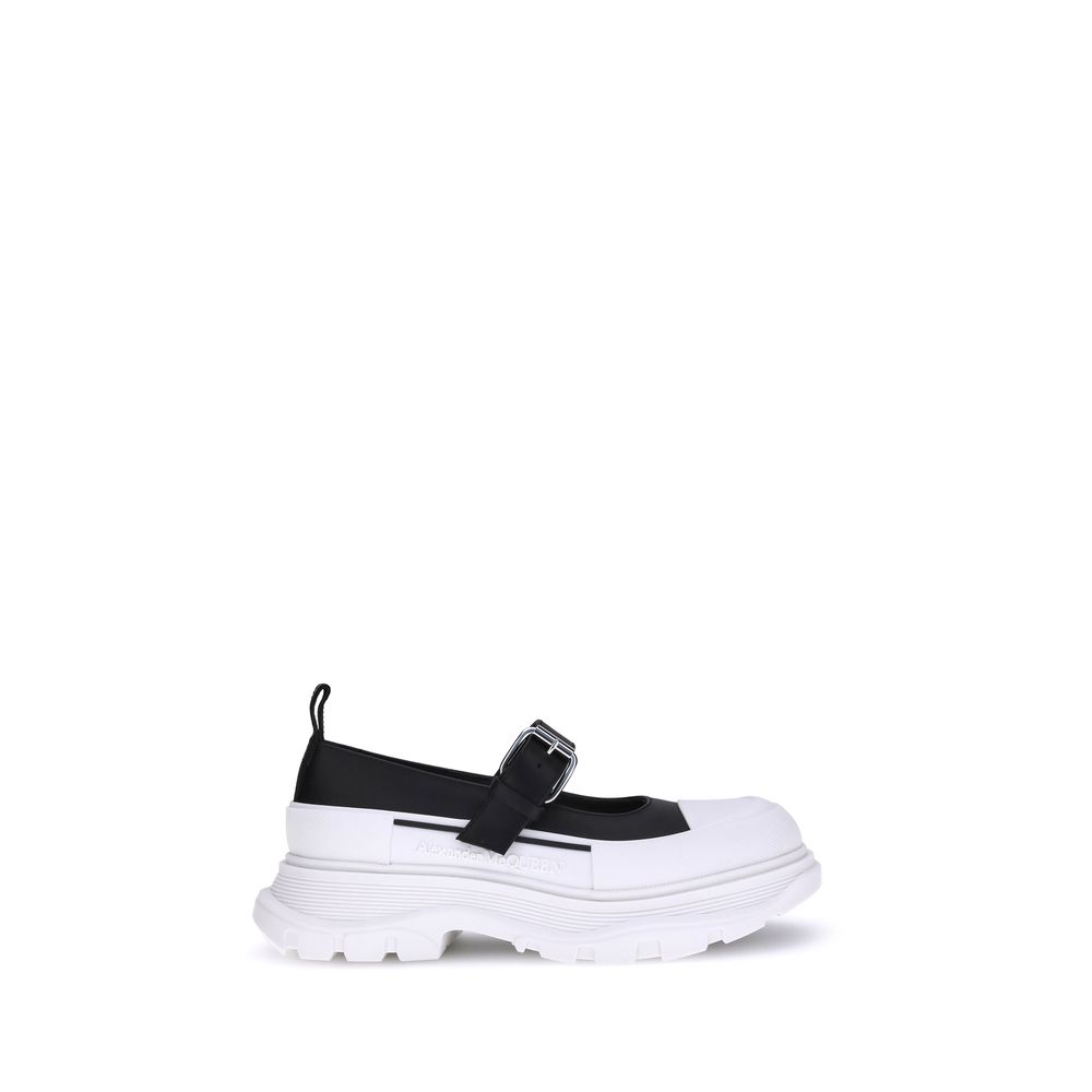 Alexander McQueen Leather and rubber Sneakers LUNESCAPE