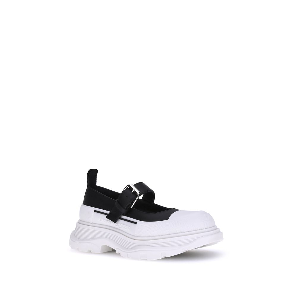 Alexander McQueen Leather and rubber Sneakers LUNESCAPE