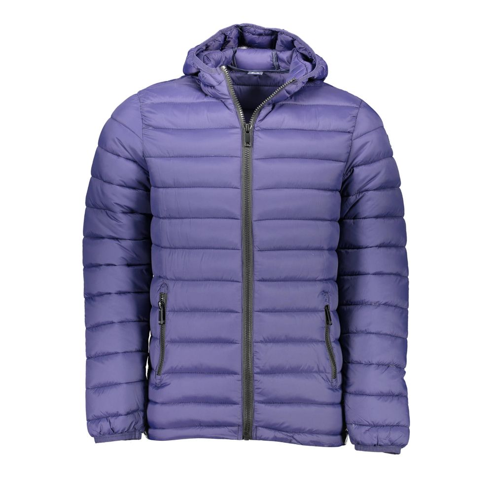 Sergio Tacchini Blue Polyester Men Jacket LUNESCAPE