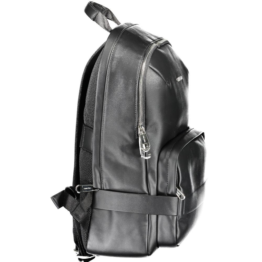 Calvin Klein Black Polyester Backpack LUNESCAPE