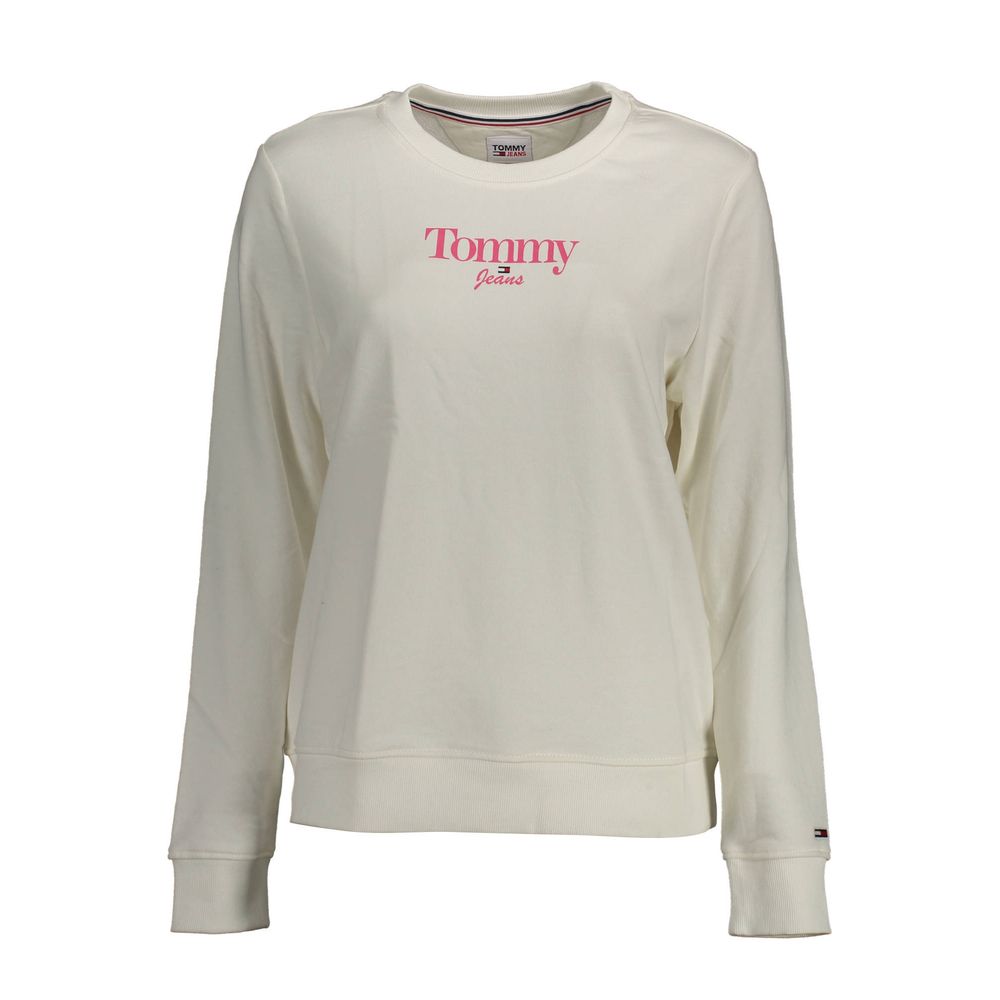 Tommy Hilfiger White Cotton Women Sweater LUNESCAPE