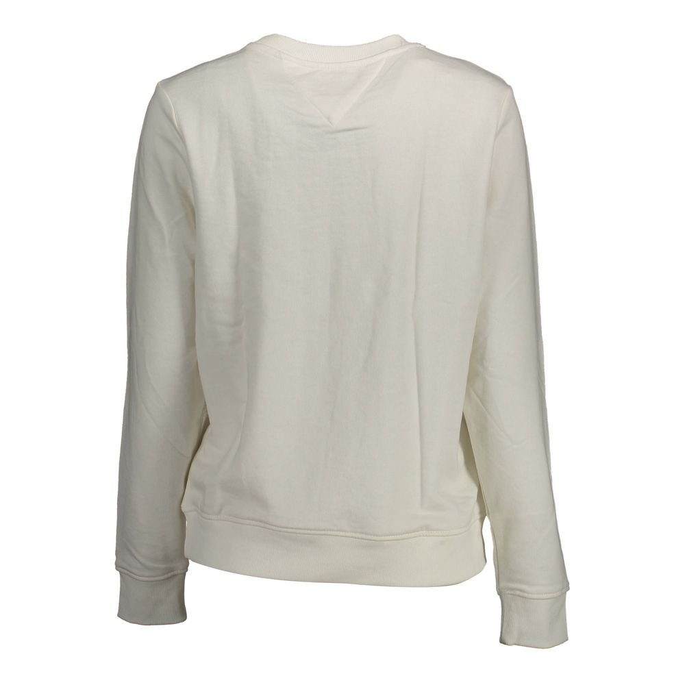 Tommy Hilfiger White Cotton Women Sweater LUNESCAPE